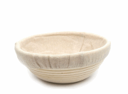 Форма для расстойки теста из ротанга 20х8 (круглая корзинка, 500-600 г теста)