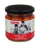 Вяленые томаты Черри в оливковом масле "TomTom", 180 г
