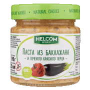 Паста из баклажана и печёного красного перца "Helcom" / 225 мл