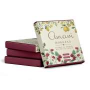 Шоколад белый на кешью с малиной и лимоном (vegan) "Amavi" / 70 г