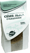 Семена коричневого льна "Образ жизни" / 500 г