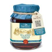 Мёд дикий таёжный (Алтайский край) "Берестов А.С. Избранное." / 500 г