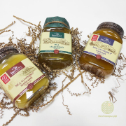 Набор мёда акация + горный + майский "Берестов А.С. Избранное." / 3х200 г