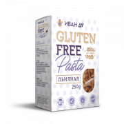 Макароны льняные спиральки (без глютена) "Иван Да" / 250 г