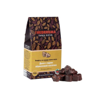 Конфеты шоколадные с дыней и абрикосовой косточкой (без сахара) "Theobroma. Пища Богов" / 160 г