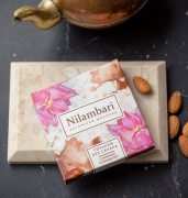 Шоколад горький 92% с изюмом и миндалем (без сахара) vegan "Nilambari" / 65 г
