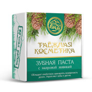 Зубная паста на основе каолина с кедровой живицей "Алтын Бай. Таёжная косметика" / 25 г