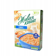Живая каша - хлопья овсяные из пророщенного овса "Vita" / 300 г