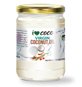 Масло кокосовое органическое холодного отжима "I Love Coco" Шри-Ланка / 500 мл