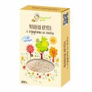 Крупа манная из полбы с отрубями (манка) "Оргтиум" / 500 г