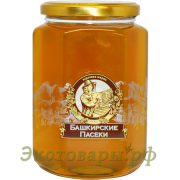 Мед липовый "Башкирские пасеки" (Башкирия) / 1 кг
