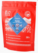 Лён белый (золотистый) семена "Радоград" / 200 г