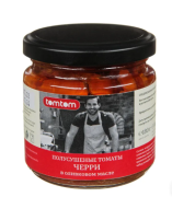 Полусушеные томаты Черри  в оливковом масле "TomTom", 180 г