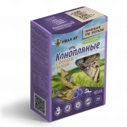 Печенье конопляное с белым льном (без сахара) "Иван да Печенька" / 150 г