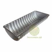 Форма для выпечки литая волнистая (230х100х48 мм)